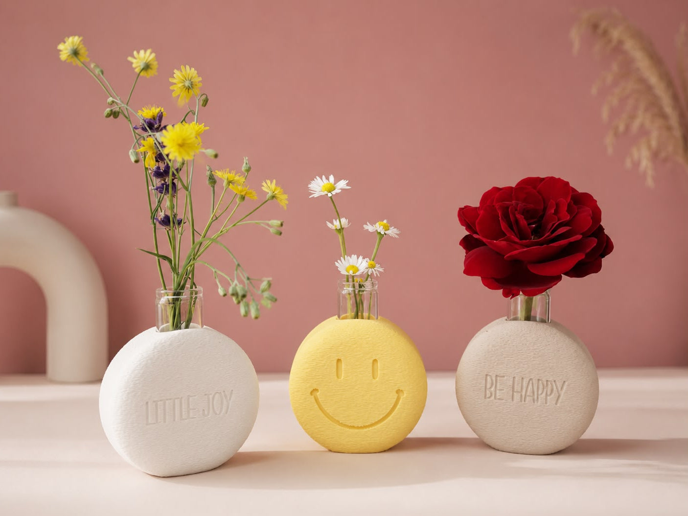 Smiley-Vase